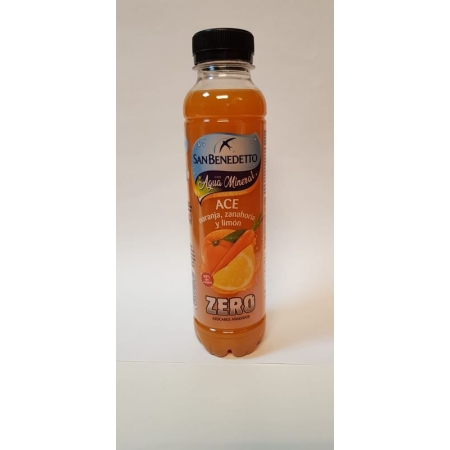 SAN BENEDETTO ZERO 25% FRUTA NARANJA ACE 0,4 ML