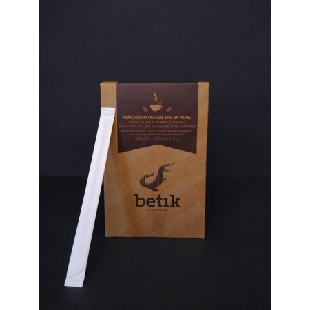 BETIK PALETINA MADERA 140X5X1 MM ENV. PAPEL PAK-500 UD