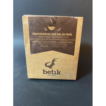 BETIK PALETINA MADERA 110X5X1 MM ENV. PAPEL PAK-500 UD