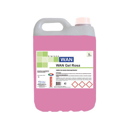 WAN HIGIENE GEL ROSA JABON DE MANOS 5 L