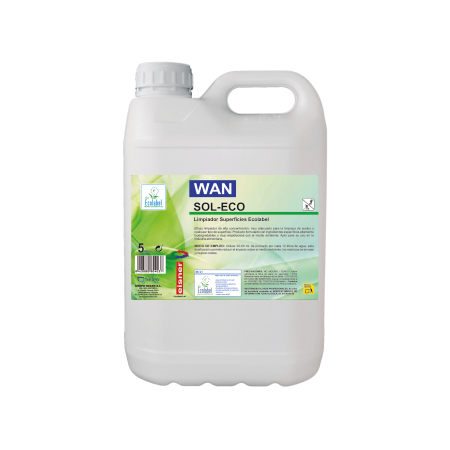 WAN ECOLABEL-SOL LIMPIADOR SUPERFICIES 5 L