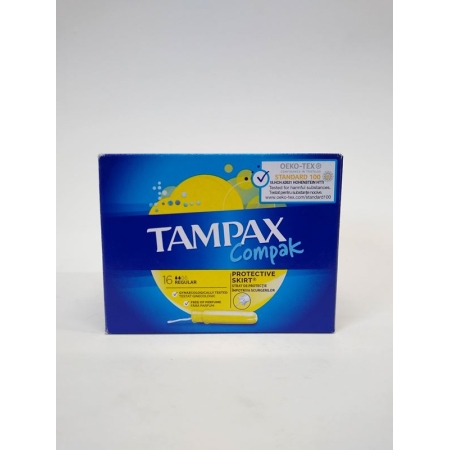 TAMPAX COMPAK REGULAR 18 UNID (EX) 