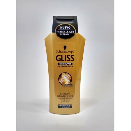 GLISS CHAMPU ULTIMATE OIL ELIXIR 270 ML 