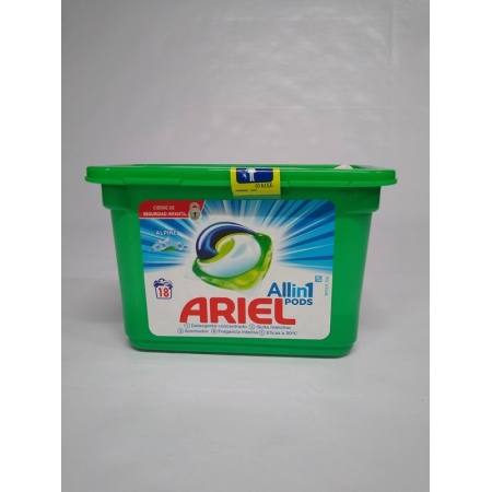 ARIEL DET TABS PODS LIQUID 3-1 ORIGINAL VERDE 18 DOS