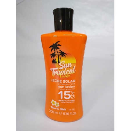 TROPICAL SUN LECHE FP 15 200 ML R- 123110