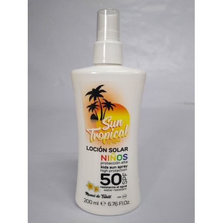 TROPICAL SUN LOCION SPRAY NIÑOS FP 50 150 ML R- 123128