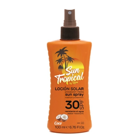 TROPICAL SUN LOCION SPRAY COCO FP 30 100 ML R-123182 