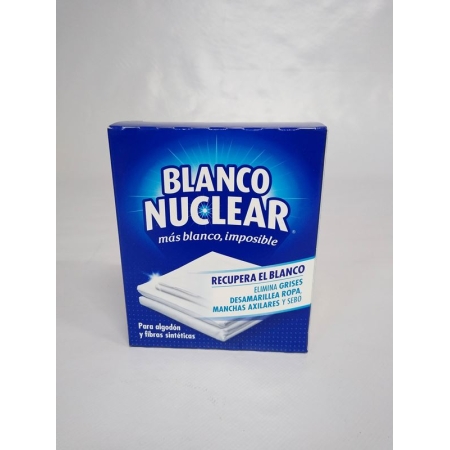 BLANCO NUCLEAR DET POLVO A MANO 6 UNID