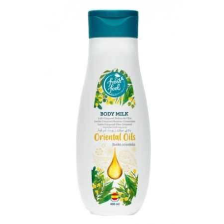 FRESH FEEL BODY MILK ACEITES ORIENTALES 400 ML 