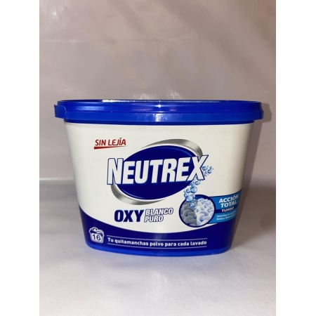 NEUTREX DET POLVO OXY BCO PURO BOTE 512 GR+15% (AM)