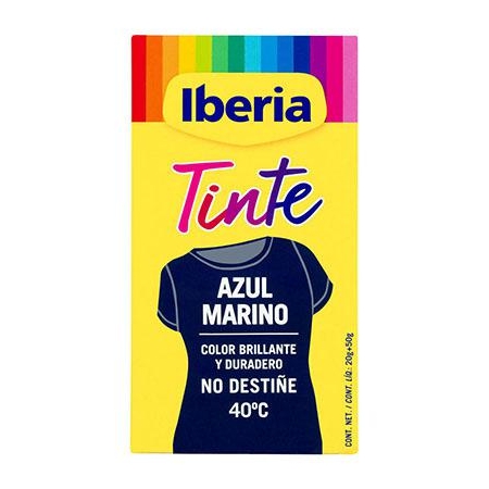 IBERIA TINTE ROPA AZUL MARINO 40ºC