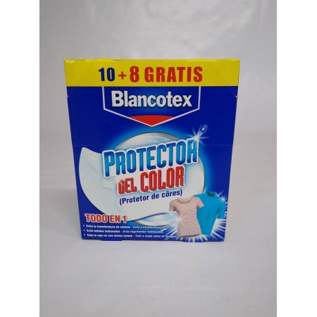 BLANCOTEX TOALLITAS PROTECTOR COLOR 10+8 UNID