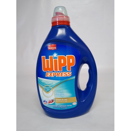 WIPP EXPRESS DET GEL AZUL LIMPIO Y LISO 28 D 1,26 L