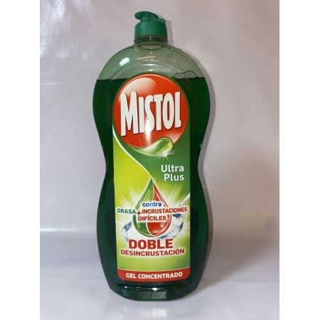 MISTOL VAJILLAS ULTRA PLUS VERDE 650 ML