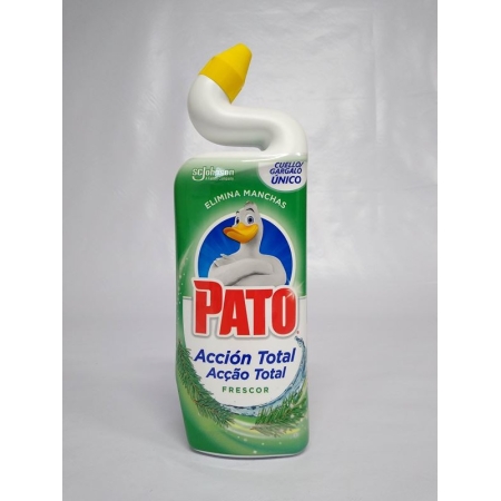 PATO WC LIMPIADOR GEL LIQUIDO VERDE TOTAL FRES. 750 ML