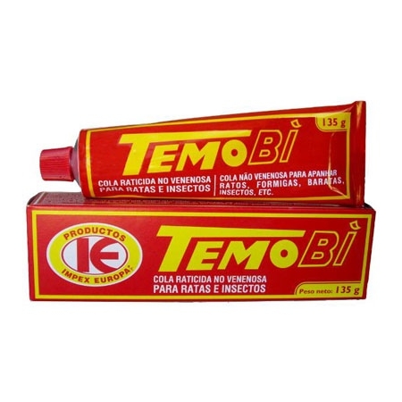 TEMOBI RATICIDA PEGAMENTO TUBO 135 GR