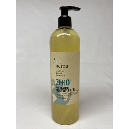 TOT HERBA GEL/CHAMPU ZERO % (SULFATOS/PARABE.) 500 ML