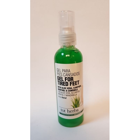 TOT HERBA GEL PIES CANSADOS ALOE VERA 100 ML