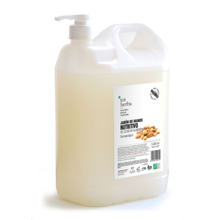 TOT HERBA JABON MANOS LECHE ALMENDRA 5 L 