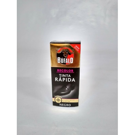 BUFALO TINTA RAPIDA NEGRA FRASCO 25 ML