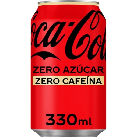 COCA COLA REFRESCO DOBLE ZERO LATA 33 CC