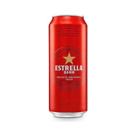 ESTRELLA DAMM CERVEZA LATA 50 CC