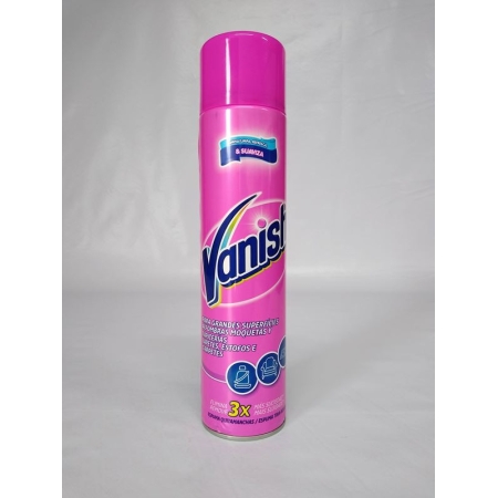 VANISH HURRA TAPICERIAS Y ALFOMBRAS AEROSOL 600 ML