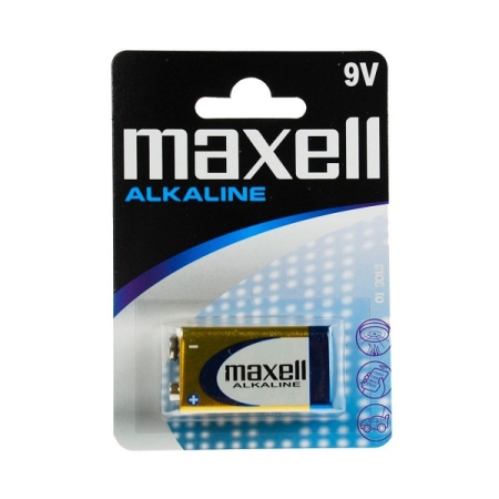 MAXELL PILAS ALCALINAS LR09 BLISTER 1 UNID MXL