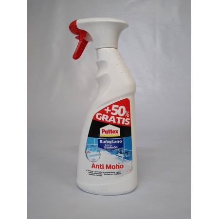 PATTEX SISTA BAÑO SANO ANTIMOHO SPRAY 500 ML + 50%