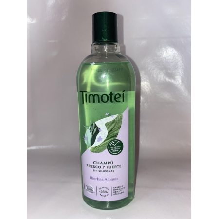 TIMOTEI CHAMPU HIERBAS FRESCO Y FUERTE 400 ML