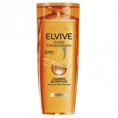 ELVIVE CHAMPU ACEITE EXTRAOR SECO 370 ML