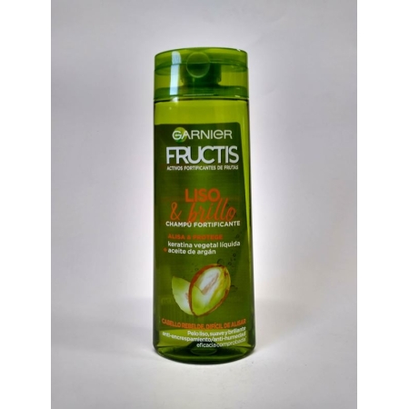 FRUCTIS CHAMPU LISO Y BRILLO 360 ML