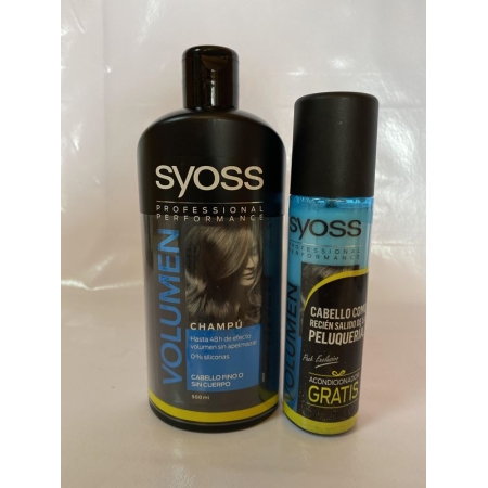 SYOSS CHAMPU VOLUMEN 440 ML+ ACOND. (AM)