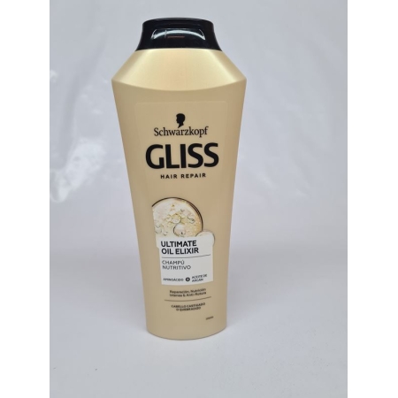 GLISS CHAMPU ULTIMATE OIL ELIXIR 370 ML