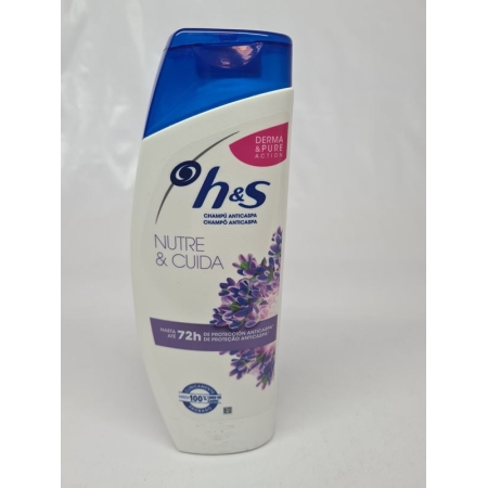 H&S CHAMPU NUTRE Y CUIDA FAMILIAR 340 ML 