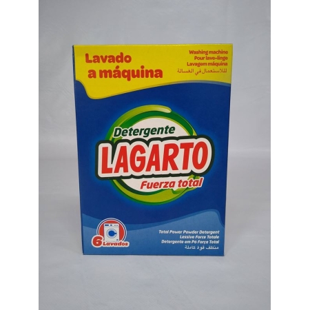 LAGARTO DET LAVADORA POLVO PAK 450 GR 6 LAV