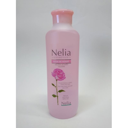 NELIA COLONIA AGUA ROSAS 750 ML