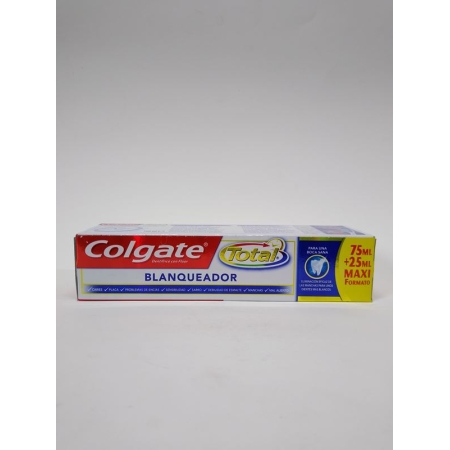 COLGATE DENTRIFICO TOTAL WHITENING BLANQUEADOR 75 ML