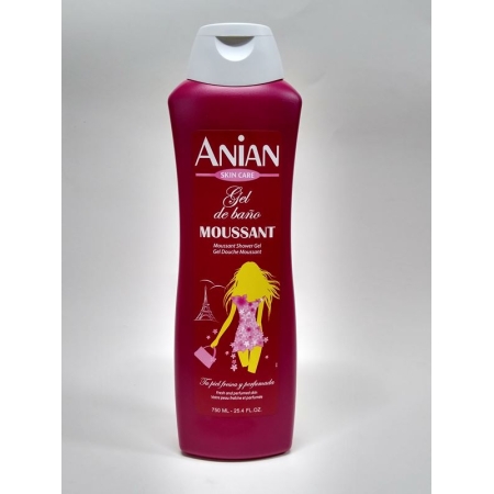 ANIAN GEL BAÑO MOUSSANT 750 ML