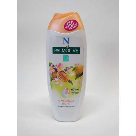 PALMOLIVE NB GEL LECHE & ALMENDRAS NUTRITIVO 600+100 ML