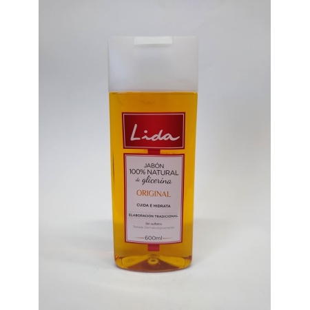 LIDA JABON LIQUIDO GLICERINA 600 ML