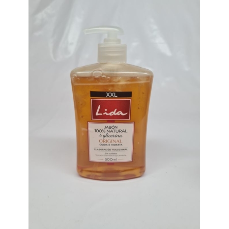 LIDA JABON DE MANOS GLICERINA DOSIF. 500 ML