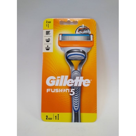 GILLETTE MAQUINILLA FUSION 5 MANUAL + 2 CARG.