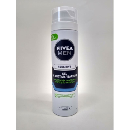 NIVEA MEN GEL AFEITAR SENSITIVE 200 ML