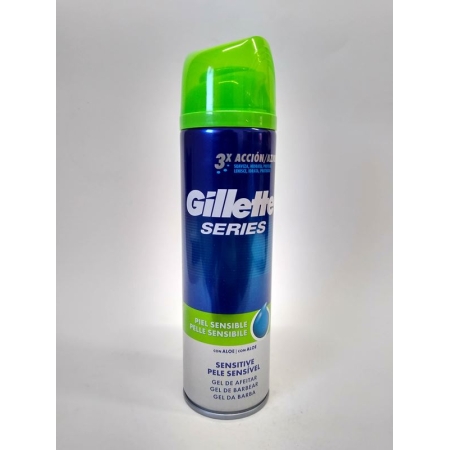 GILLETTE GEL AFEITAR SERIE SENSIBLE 200 ML