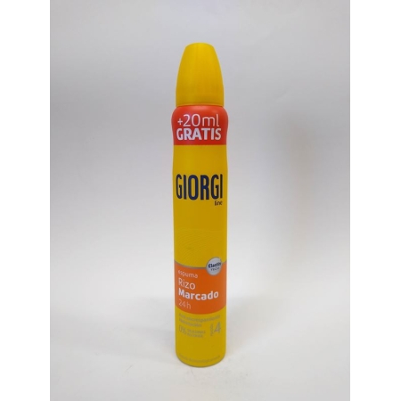 GIORGI ESPUMA RIZO MARCADO 210+20 ML