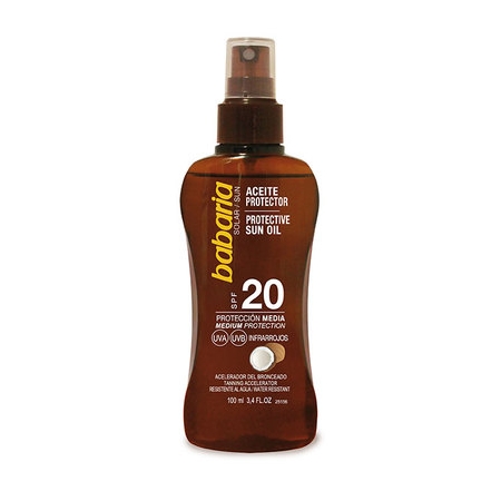 BABARIA SUN ACEITE COCO F-20 100 ML R- 31809 