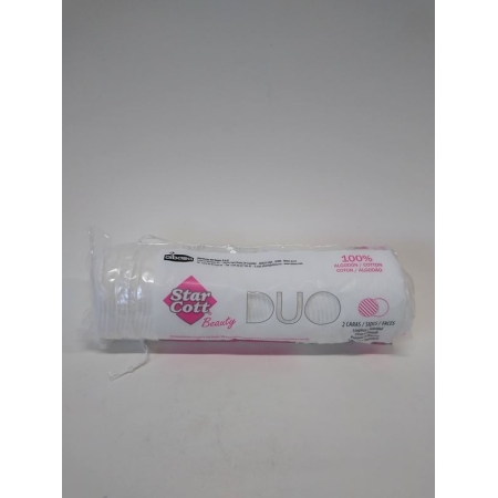 STAR COTT DISCOS DESMAQUILLAR DUO 70 UNID