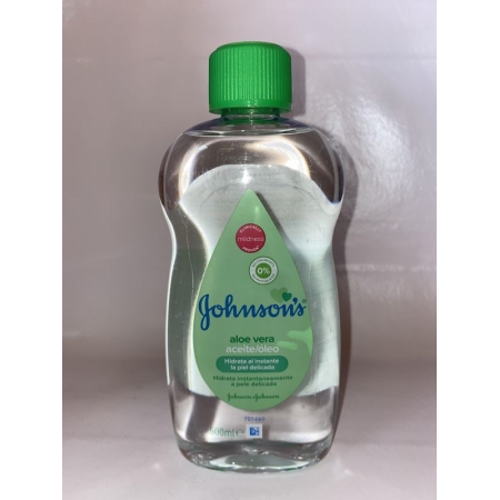 JOHNSON'S ACEITE ALOE VERA 500 ML 