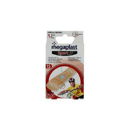 MP MEGAPLAST TIRITA SPORT 7X2 CM 15 UNID BLISTER R- 112851